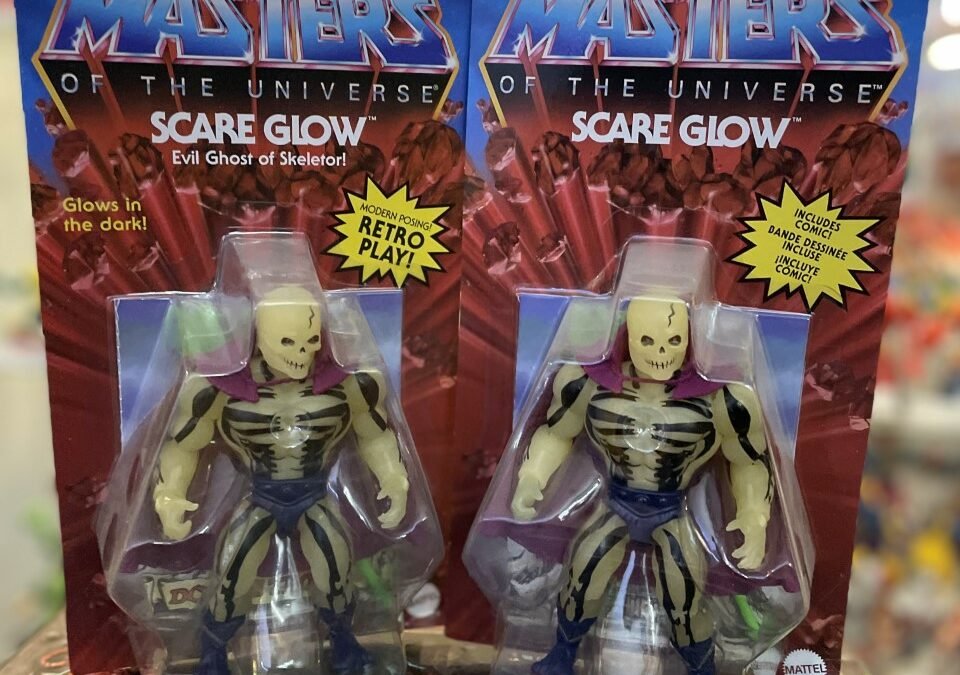 SCARE GLOW EURO CARD & USA CARD ORIGINS