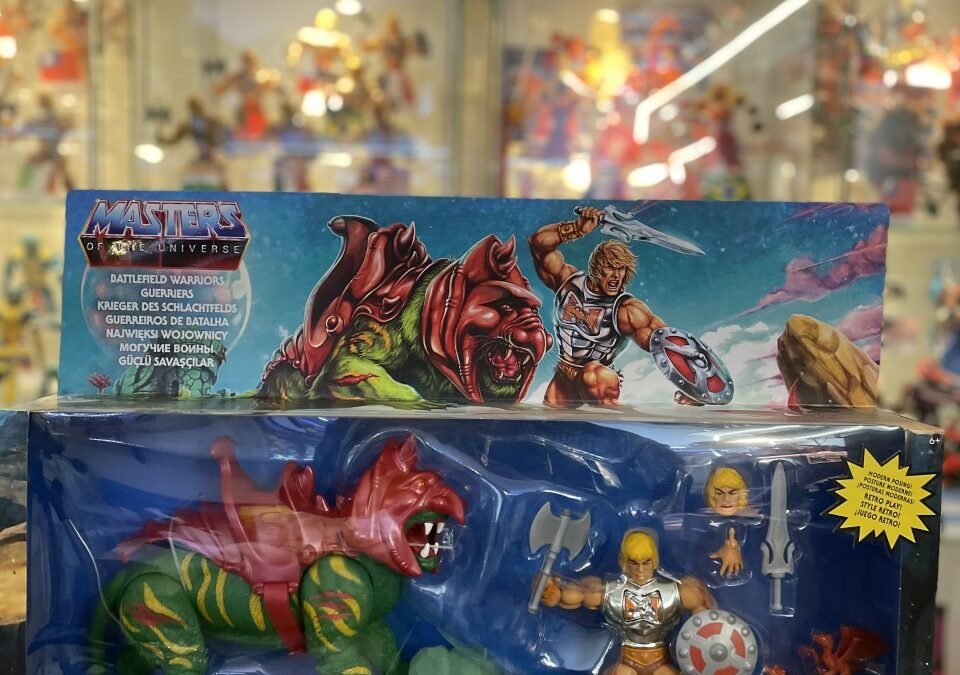 BATTLE ARMOR HE-MAN & BATTLE CAT ORIGINS