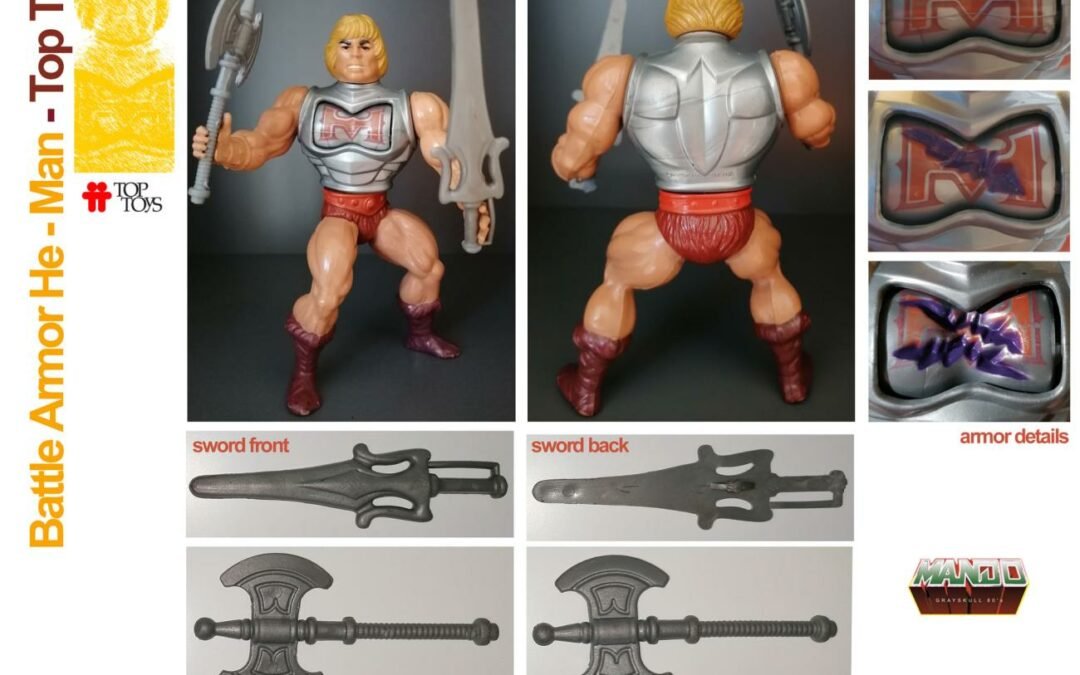 HE MAN BATTLE ARMOR TOP TOYS BY MAX MASSIMO BY MANDO