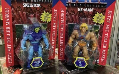 SKELETOR E HE-MAN ORIGINS  CON MASCHERA ESCLUSIVA RILASCIATI A Toyplosion 2023 in Germania