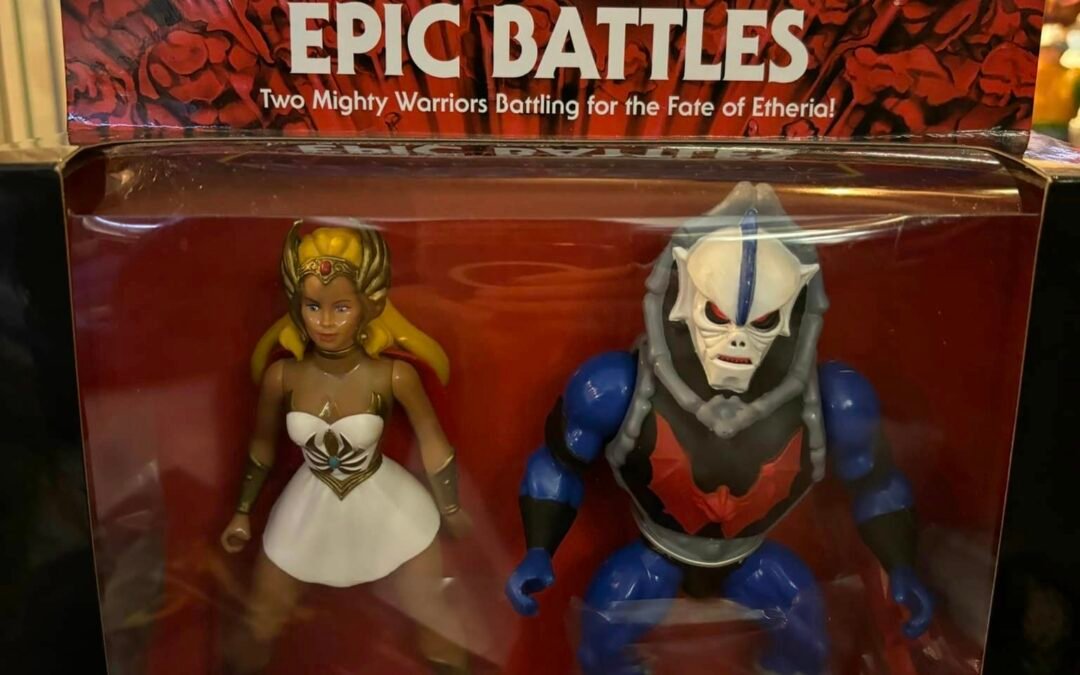 Epic Battles She-ra vs Hordak SUPER7 VINTAGE