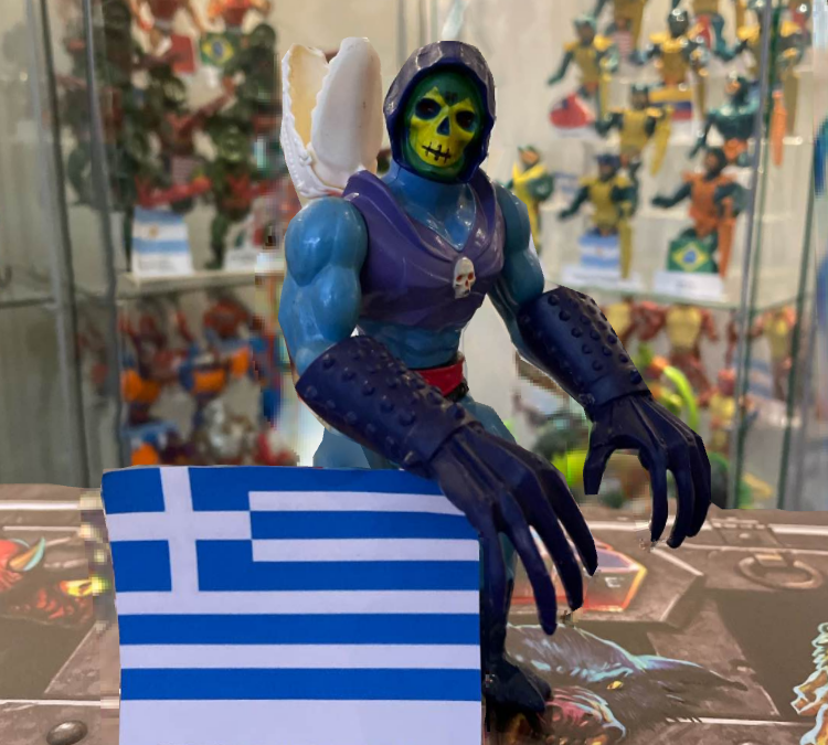 TERROR CLAWS SKELETOR GRECIA
