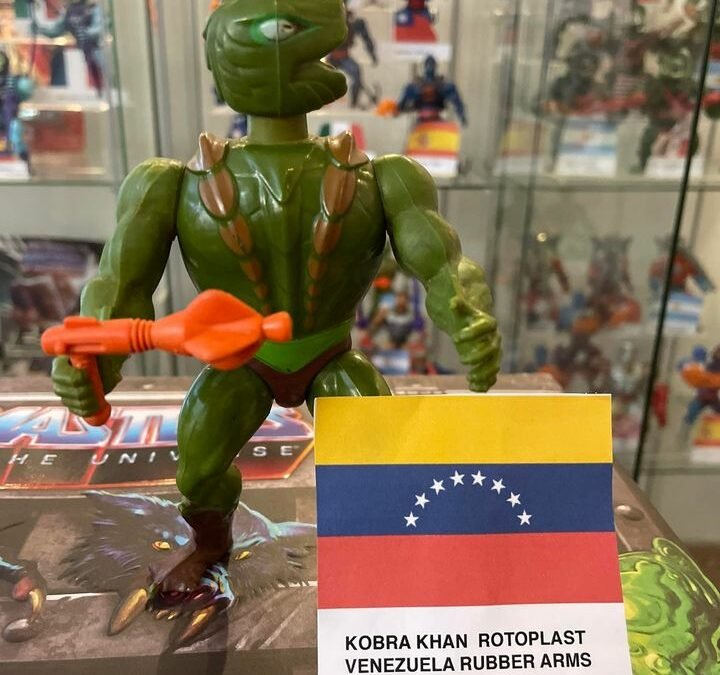 KOBRA KHAN RUBBER ARMS ROTOPLAST VENEZUELA