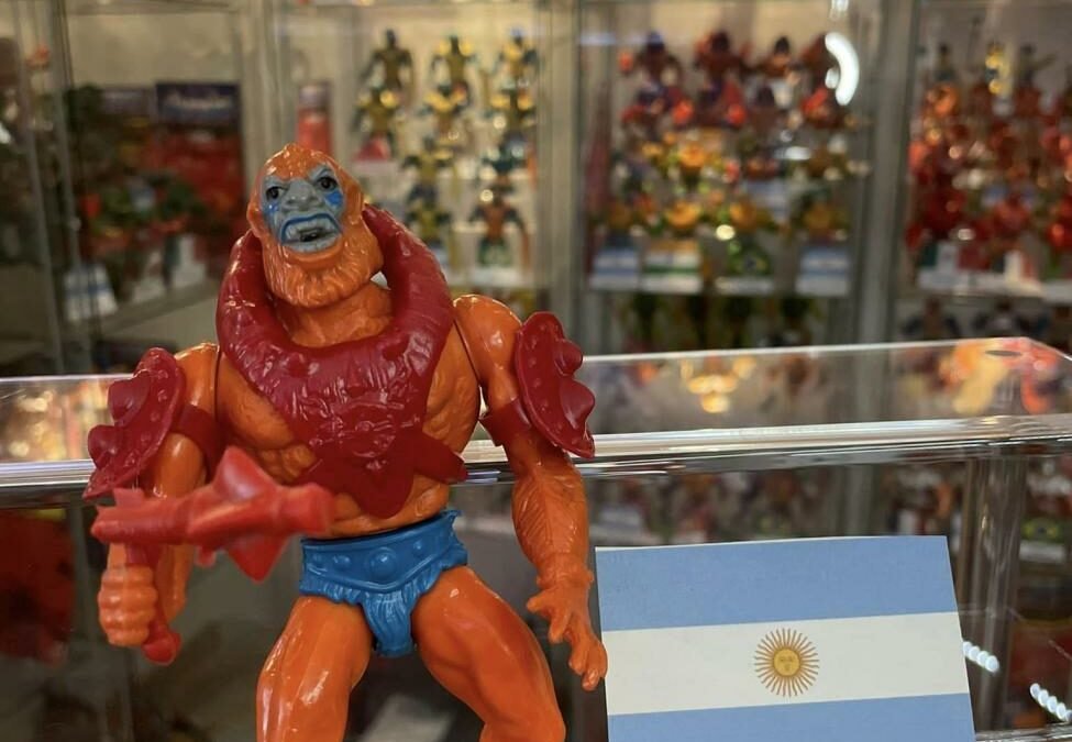 BEAST MAN DEPOSITO TOP TOYS ARGENTINA LIGHT BLU PANTS