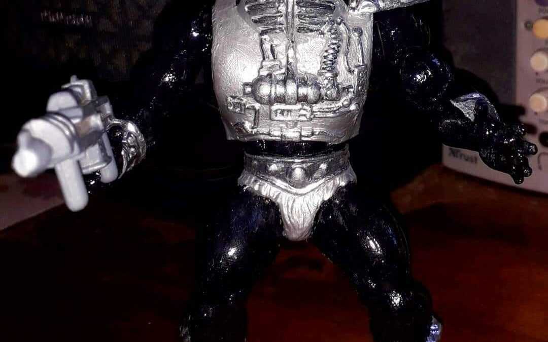 Man-at-arms Black & chrome edition-Mad Max version BY Williams Colter COLLECTION