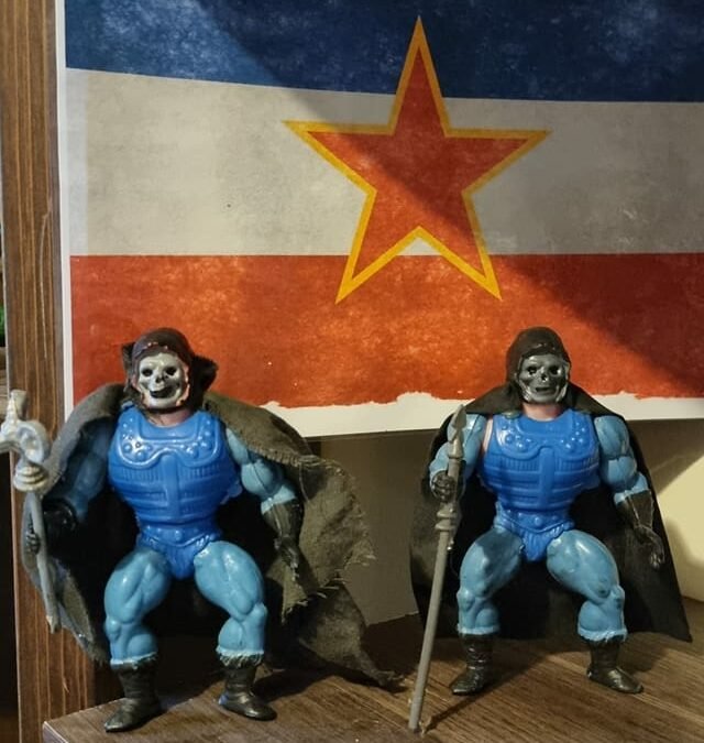 coolest yugo Skeletor variant BY Domenico Mimmo Ventura COLLECTION