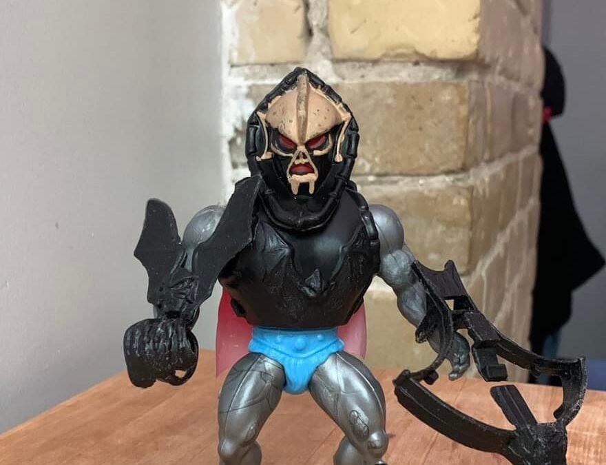 Yugoslavian Hordak – complete with accessories and cape