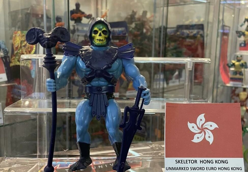 SKELETOR HONG KONG CON SPADA EURO HONG KONG NON MARCHIATA