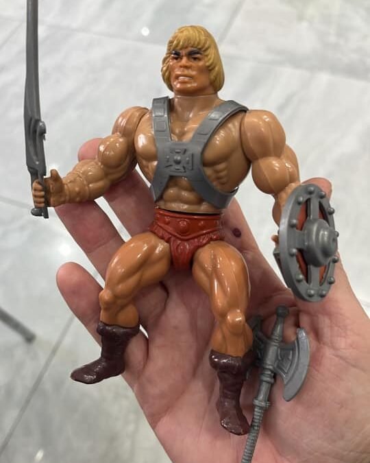HE-MAN  TOP TOYS ARGENTINA REEDICION