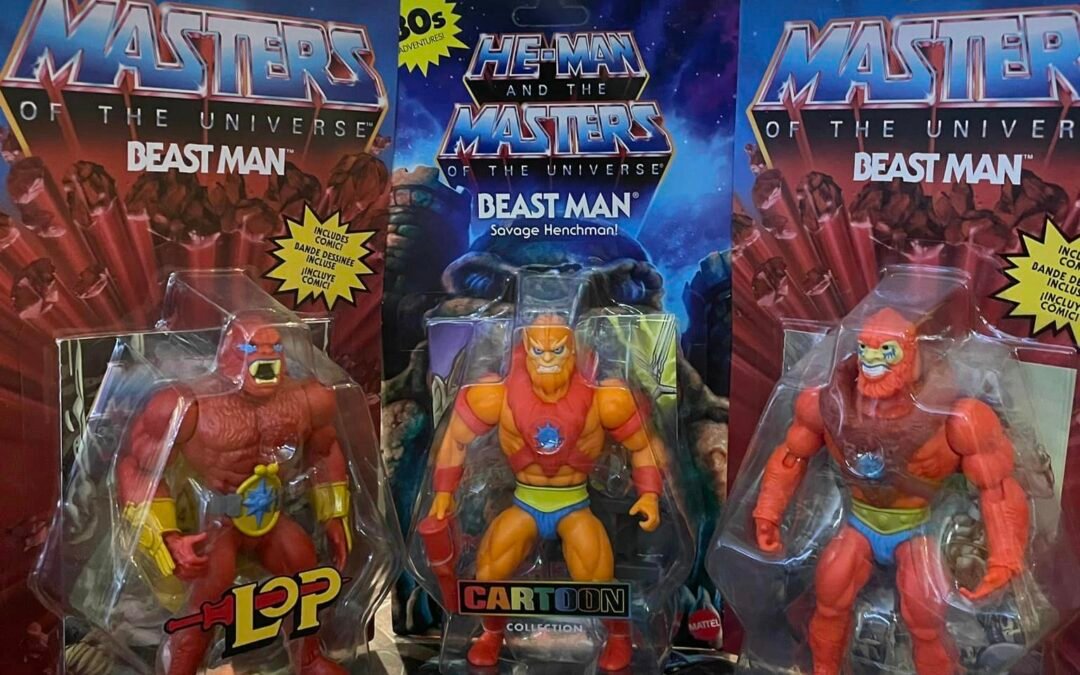 BEAST-MAN ORIGINS VS LOP VS CARTOON