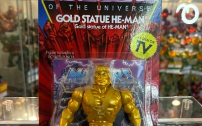 GOLD STATUE HE-MAN SUPER7 VINTAGE