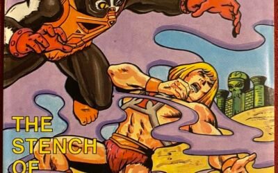 THE STENCH OF EVIL PRINTED IN MALAYSIA LANGUAGE ENGLISH, FRENCH ,GERMAN & ITALIAN SERIAL #8460 BY KAN KACAL COLLECTION