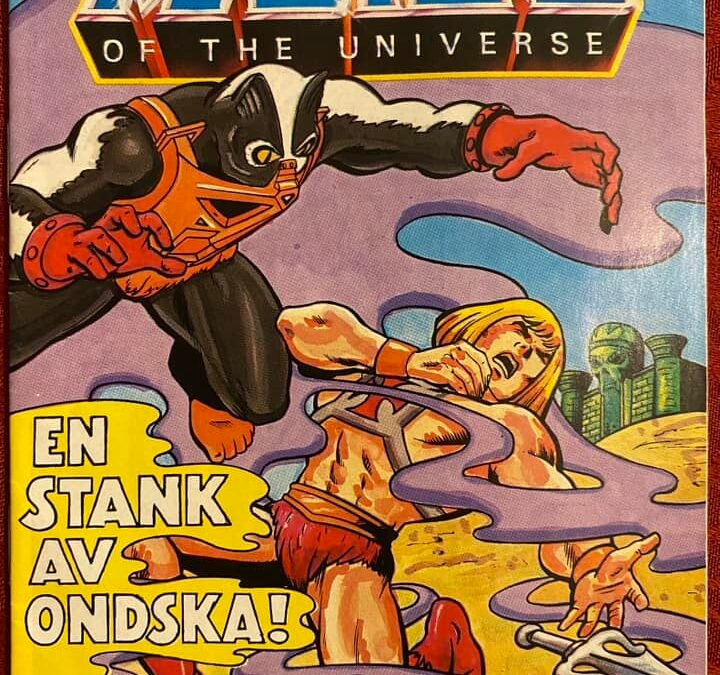 THE STENCH OF EVIL PRINTED IN SWEDEN LANGUAGE SWEDISH  BY KAN KACAL COLLECTION