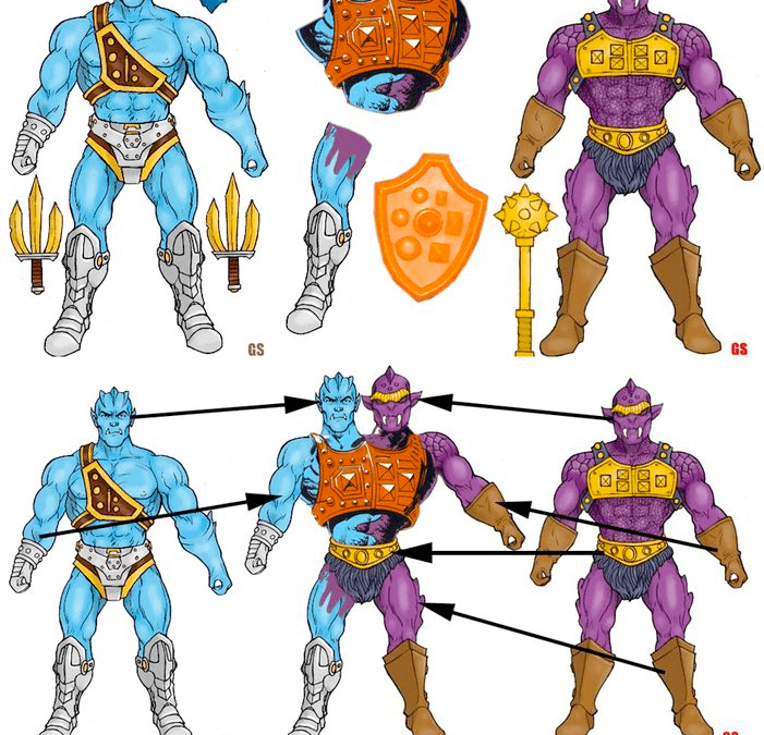 Two Bad &  She-Ra CartoonSDCC MOTU Origins 2024