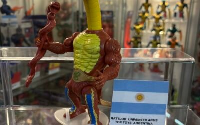 RATTLOR UNPAINTED ARMS TOP TOYS ARGENTINA