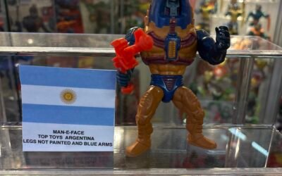 MAN-E-FACE LEGS NO PAINTED & BLUE ARMS TOP TOYS ARGENTINA