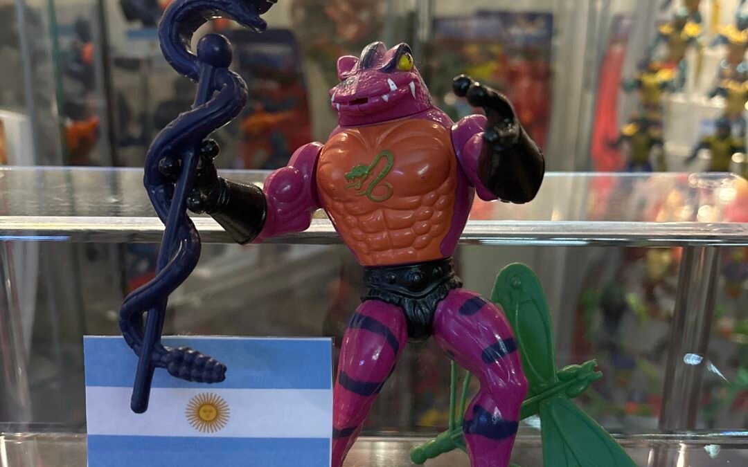 TUNG LASHOR UNPAINTED ARMS TOP TOYS ARGENTINA