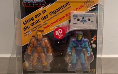 SET ESCLUSIVO  40 ANNI HE-MAN SKELETOR CON MARCHIO IN GEL