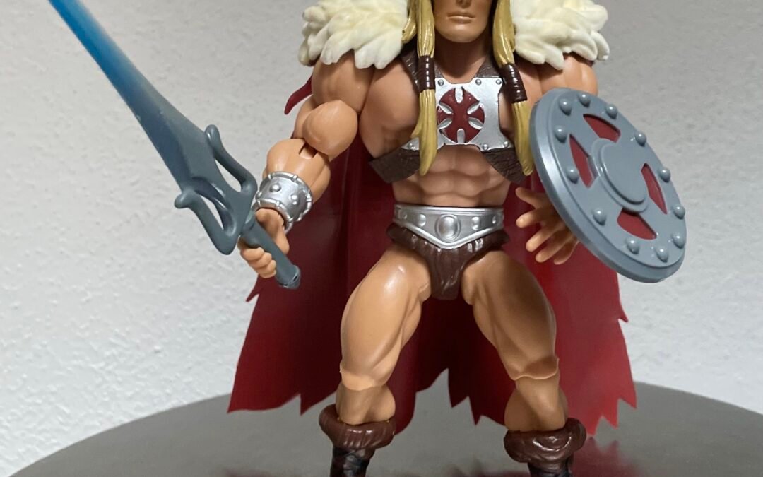 King Grayskull (biondo) CUSTOM BY Roberto Laudato