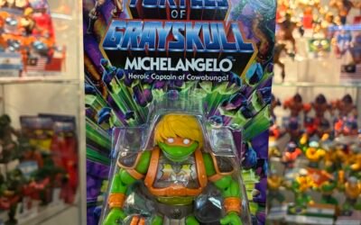 MICHELANGELO TURTLES OF GRAYSKULL