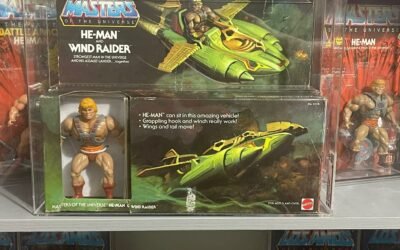 HE-MAN AND WIND RAIDER GIFT SET VINTAGE