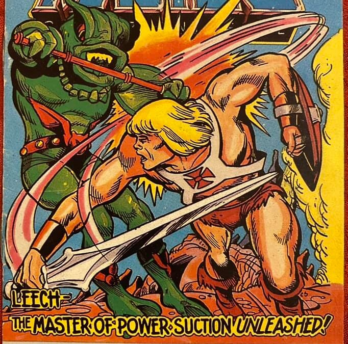 LEECH – THE MASTER OF POWER SUCTION UNLEASHED! PRINTEND IN INDIA LANGUAGE ENGLISH KEN KACAL COLLECTION