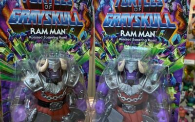 RAM MAN TURTLES OF GRAYSKULL TRASLUCIDO VS OPACO
