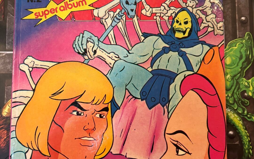 IA RENCONTRE DE MASKOR- MAITRES DE L’UNIVERS- SUPER ALBUM N° 2