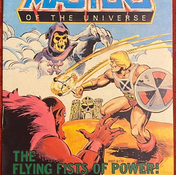 THE FLYING FISTS OF POWER! PRINTEND IN INDIA LANGUAGE ENGLISH SERIAL 6170 NUMBER ON BACK 10 D KEN KACAL COLLECTION