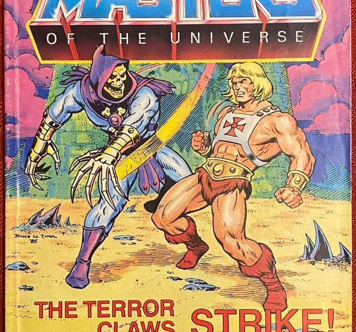 THE TERROR CLAWS STRIKE! PRINTED IN MALAYSIA LANGUAGE ENGLISH & FRENCH SERIAL 6340 KEN KACAL COLLECTION