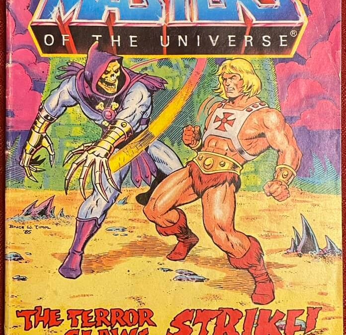 THE TERROR CLAWS STRIKE! PRINTED IN PRINTEND IN USA LANGUAGE ENGLISH, GERMAN, FRENCH & ITALIAN SERIAL NUMBER 8510 KEN KACAL COLLECTION