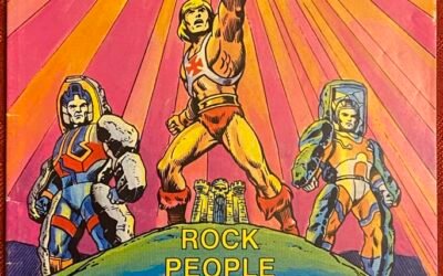 ROCK PEOPLE TO THE RESCUE! PRINTED IN MALAYSIA LANGUAGE ENGLISH & FRENCH  SERIAL 6350 KEN KACAL COLLECTION