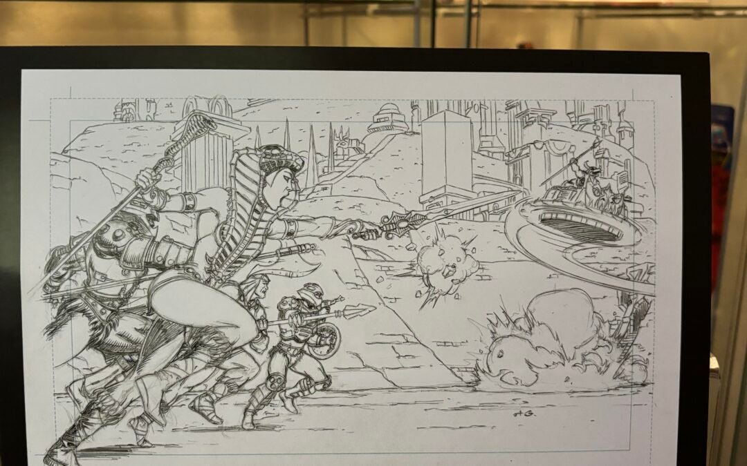 PENCIL ART  PRINTS OF THE Axel Giménez