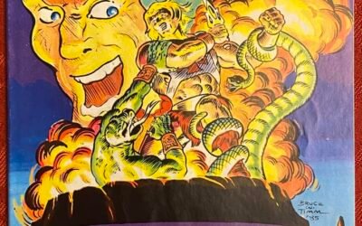 KING OF THE SNAKE MEN PRINTED MALAYSIA LANGUAGE ENGLISH & FRENCH SERIAL NUMBER 6360 FROM KEN KACAL COLLECTION