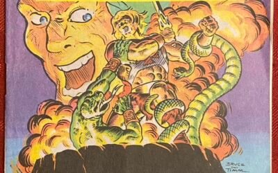 KING OF THE SNAKE MEN PRINTED SPAIN LANGUAGE SPANISH FROM KEN KACAL COLLECTION