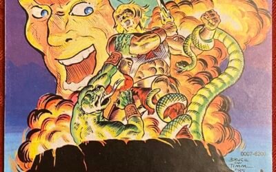 KING OF THE SNAKE MEN PRINTED TAIWAN LANGUAGE ENGLISH SERIAL NUMBER 6200 FROM KEN KACAL COLLECTION