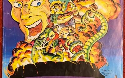 KING OF THE SNAKE MEN PRINTED HONG KONG LANGUAGE ENGLISH & FRENCH SERIAL NUMBER 6360 FROM KEN KACAL COLLECTION