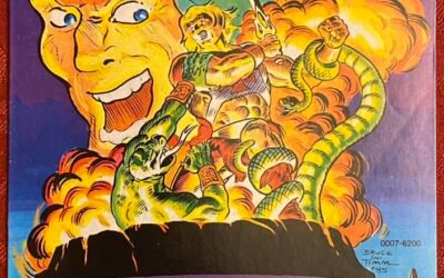 KING OF THE SNAKE MEN PRINTED HONG KONG  LANGUAGE ENGLISH SERIAL NUMBER 6200 FROM KEN KACAL COLLECTION