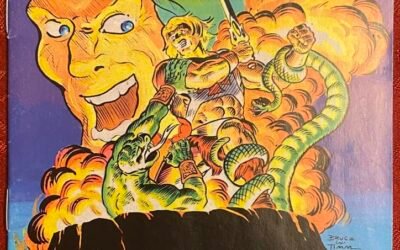 KING OF THE SNAKE MEN PRINTED SWEDEN LANGUAGE SWEDISH FROM KEN KACAL COLLECTION