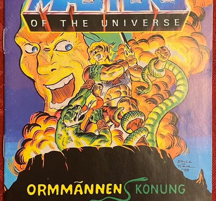 KING OF THE SNAKE MEN PRINTED SWEDEN LANGUAGE SWEDISH FROM KEN KACAL COLLECTION