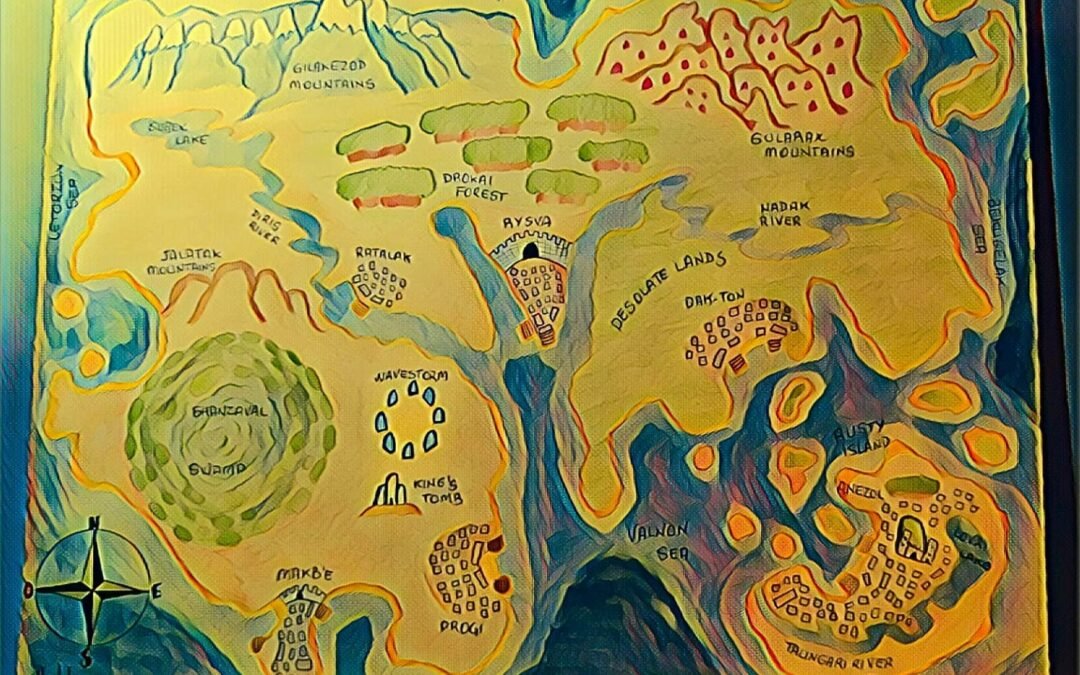 LA MAPPA DEL REGNO DI HELDORN