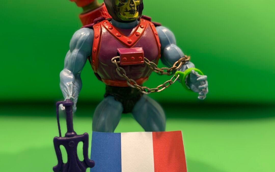 SKELETOR DRAGON BLASTER FRANCIA VINTAGE