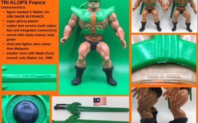 TRI KLOPS FRANCE RUBBER FEET